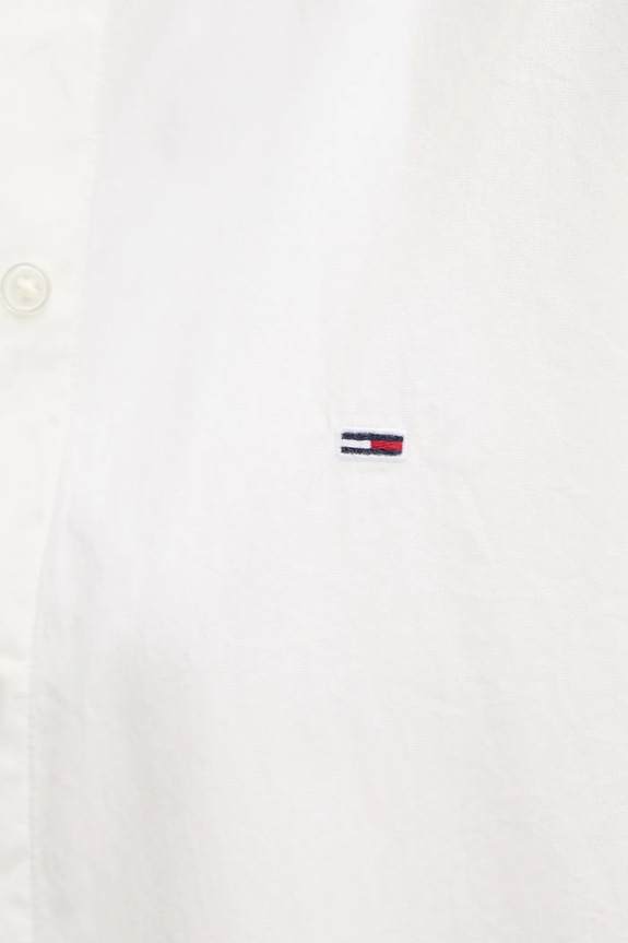 Tommy Jeans koszula bawełniana DW0DW20290 biały