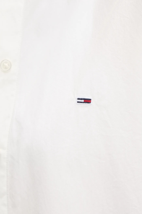 Tommy Jeans koszula bawełniana DW0DW20290 biały