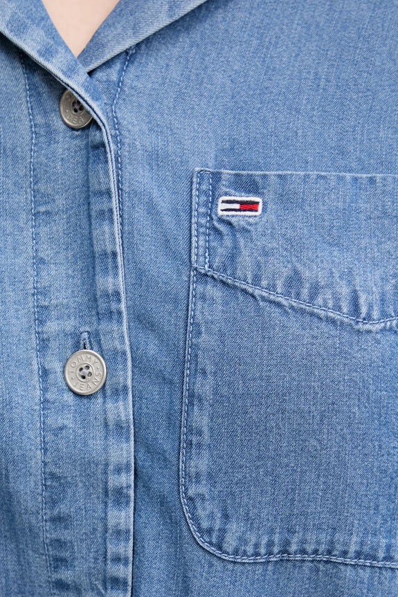 Srajca Tommy Jeans DW0DW20603 modra