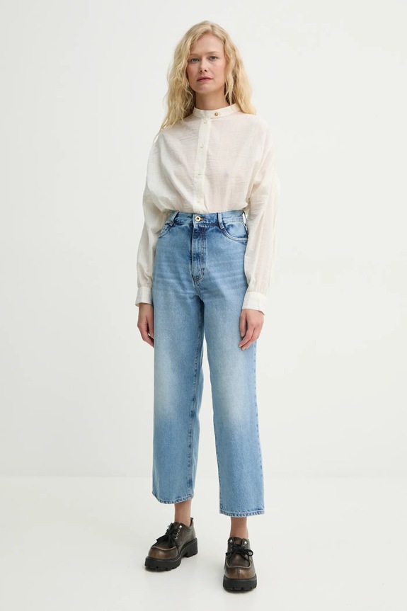 Πουκάμισο Sessun 25210017 μπεζ SS25