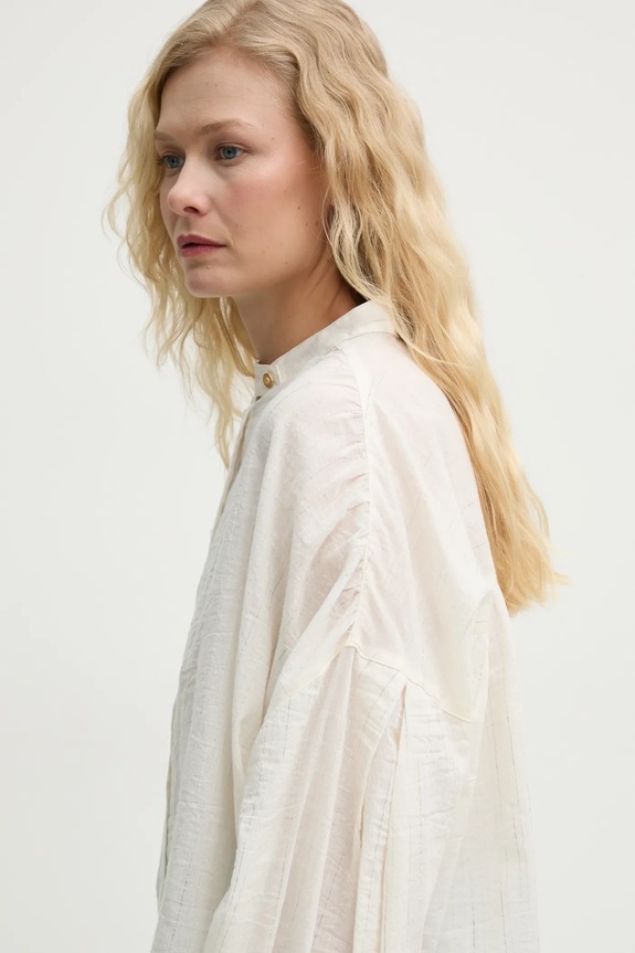 Πουκάμισο Sessun μπεζ 25210017