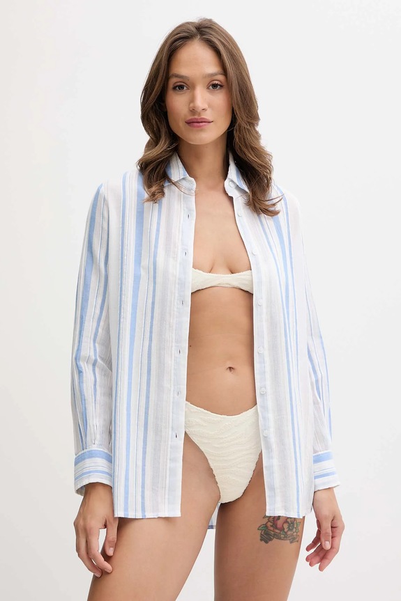 Pamučna košulja Melissa Odabash casual plava MO.TINA