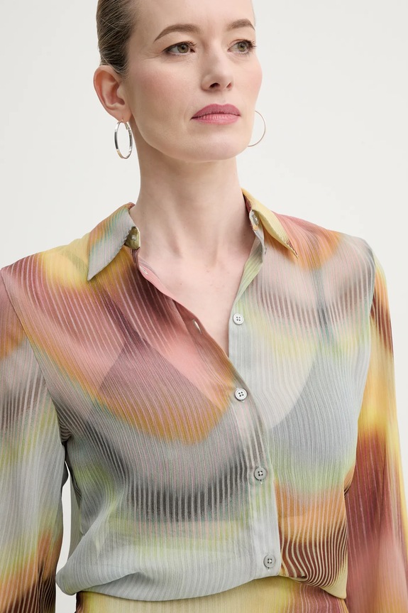 Košeľa PS Paul Smith modrá W2R.335B.P31285