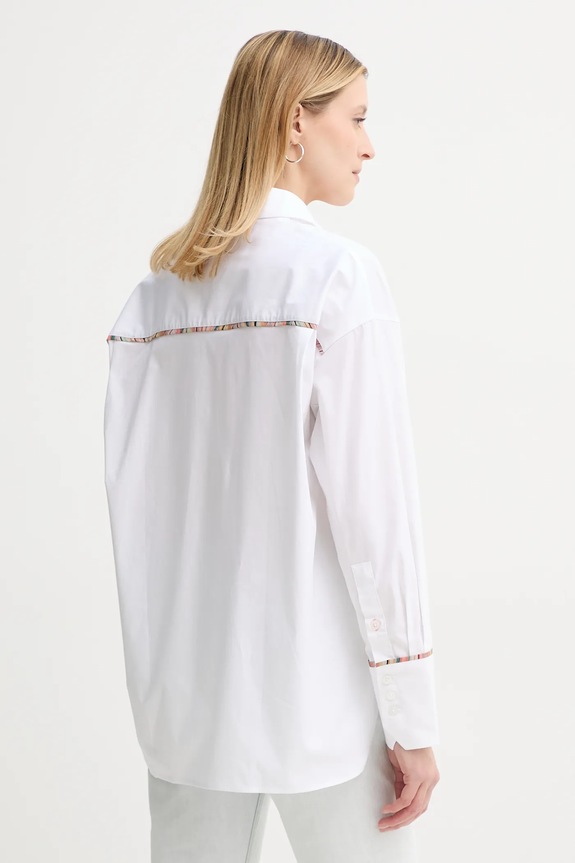 Odjeća Košulja PS Paul Smith W2R.357BC.P21598 bijela