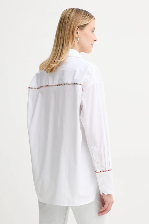 Odjeća Košulja PS Paul Smith W2R.357BC.P21598 bijela