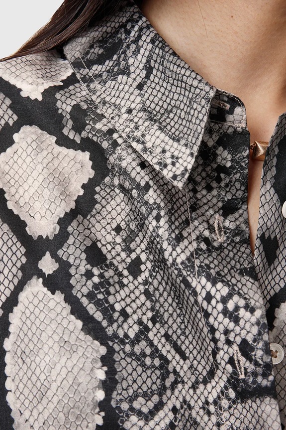 Abbigliamento AllSaints camicia CHARLI W006PC multicolore