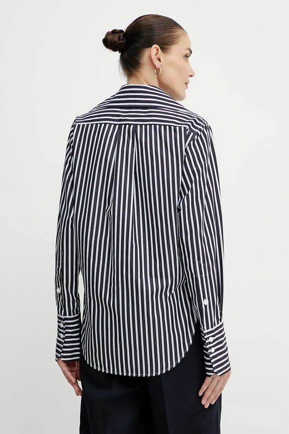 Abbigliamento Patou camicia in cotone BL0410190 blu navy