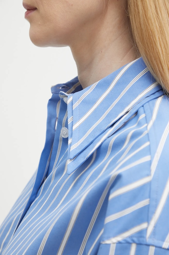Πουκάμισο Axel Arigato Tailor Striped Shirt μπλε A2869001