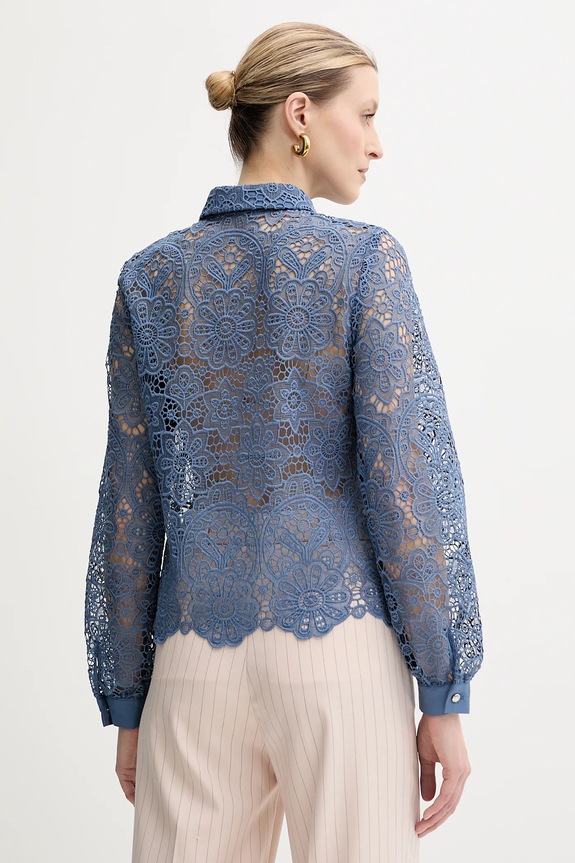 Abbigliamento Morgan camicia CIVI CIVI blu