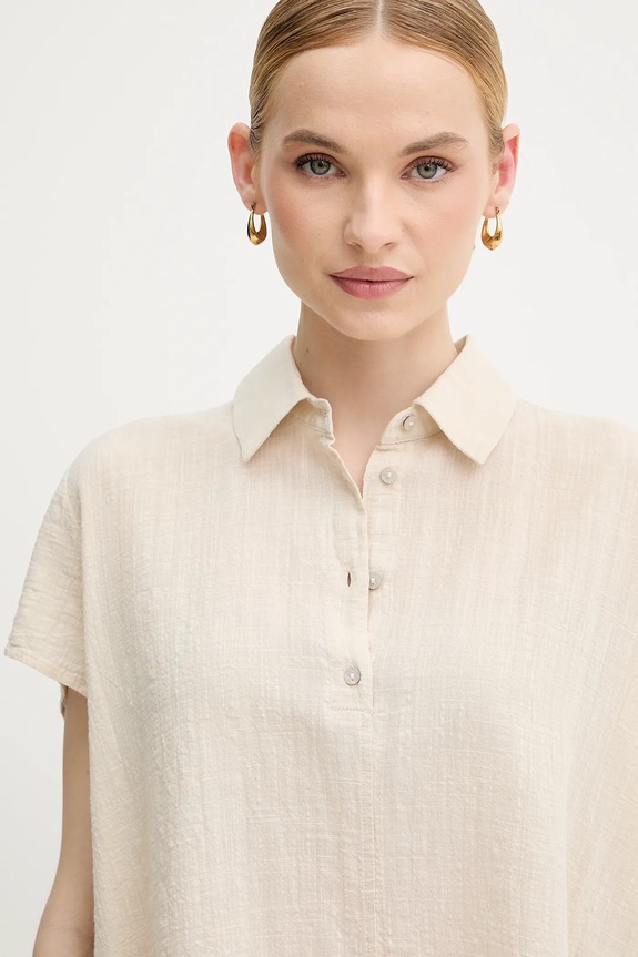 United Colors of Benetton camicetta beige 5ONVDQ0BQ