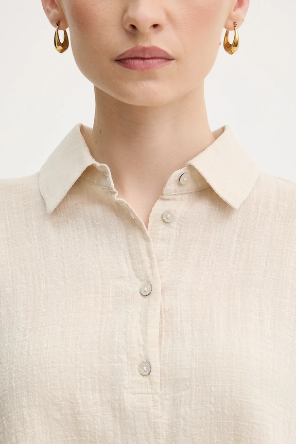 United Colors of Benetton camicetta 5ONVDQ0BQ beige