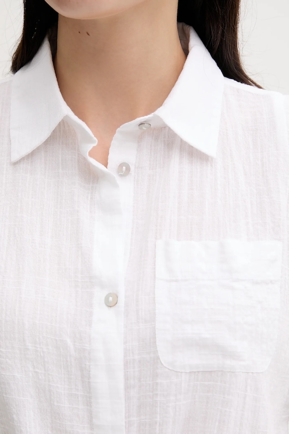 United Colors of Benetton camicia 5ONVDQ0C1 bianco