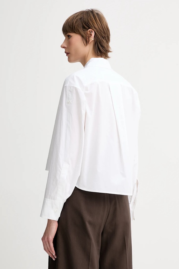 Ρούχα Βαμβακερό πουκάμισο A.L.C. Maude 5TOPS01848 λευκό