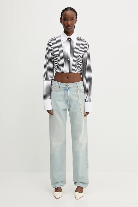 Sportmax cotton shirt Abano 2512111022600 black
