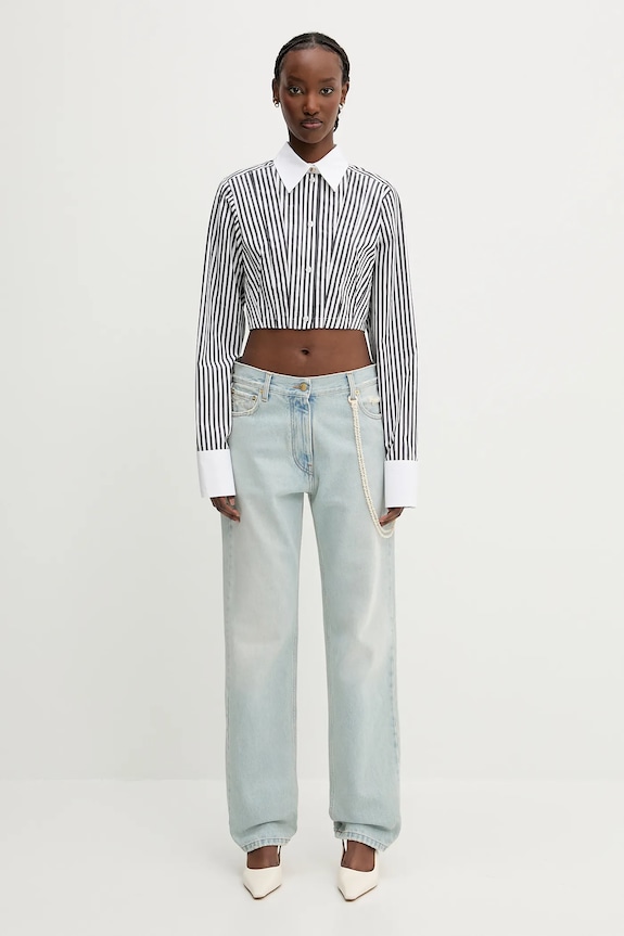 Sportmax cotton shirt Abano 2512111022600 black