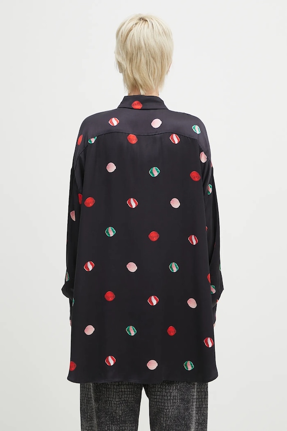 Clothing Fiorucci shirt Lollipop Print W02SPTLO285VI01BK03 black