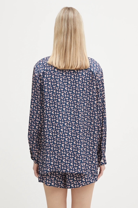 Abbigliamento A.P.C. camicia Chemise Gabrielle VIALN.F12607 blu navy