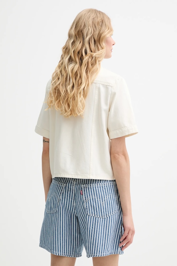 Abbigliamento Levi's camicia di jeans RINOA CAMP SHIRT 001SL beige