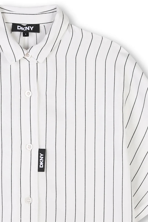 Dkny koszula dziecięca biały D62257.156.162