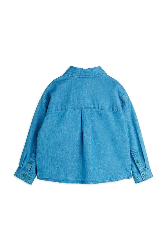 Lány Mini Rodini gyerek farmerdzseki Note 2522014760 kék