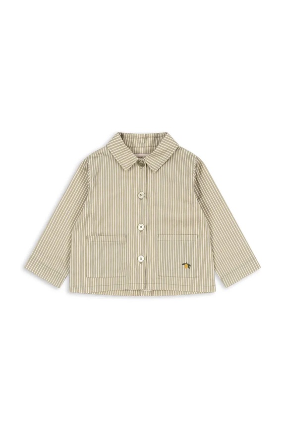 Рубашка Konges Sløjd FRANKIE OVER SHIRT GOTS KS103249 бежевый SS25