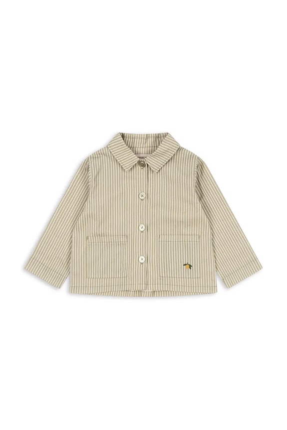Рубашка Konges Sløjd FRANKIE OVER SHIRT GOTS KS103249 бежевый SS25