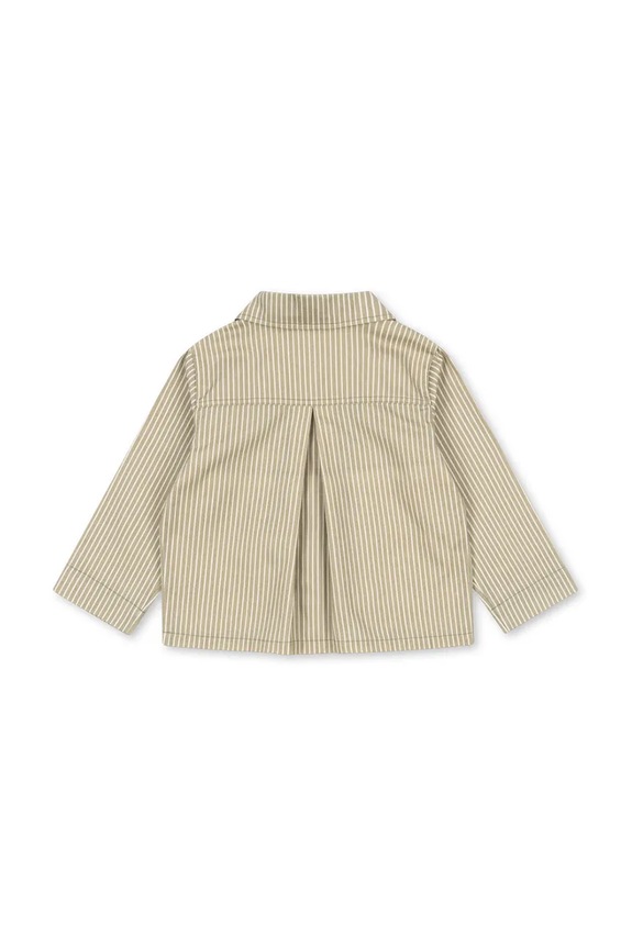 Мальчик Рубашка Konges Sløjd FRANKIE OVER SHIRT GOTS KS103249 бежевый