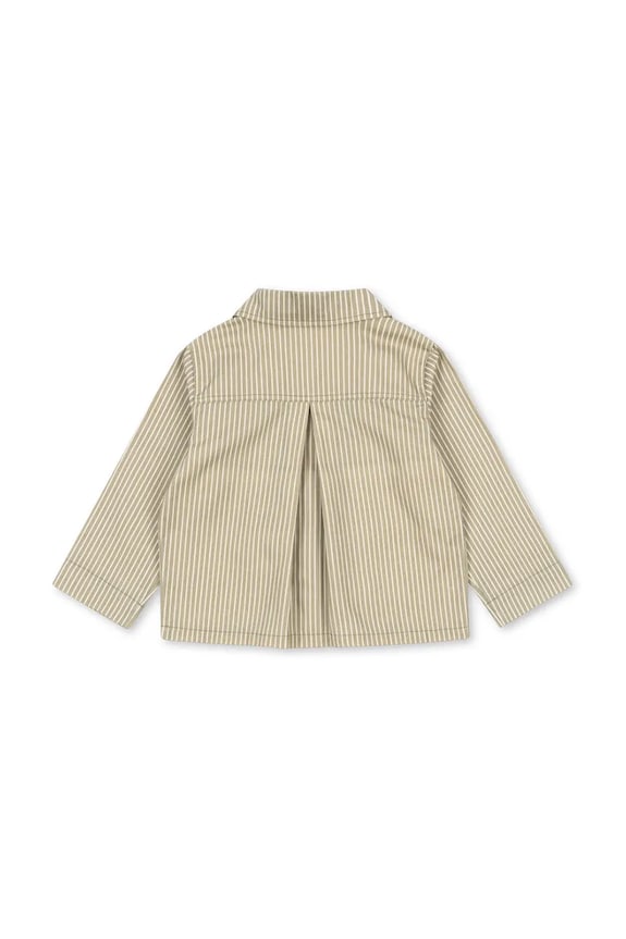 Мальчик Рубашка Konges Sløjd FRANKIE OVER SHIRT GOTS KS103249 бежевый