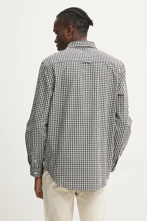 Oblečení Bavlněná košile Tommy Jeans DM0DM21115 černá