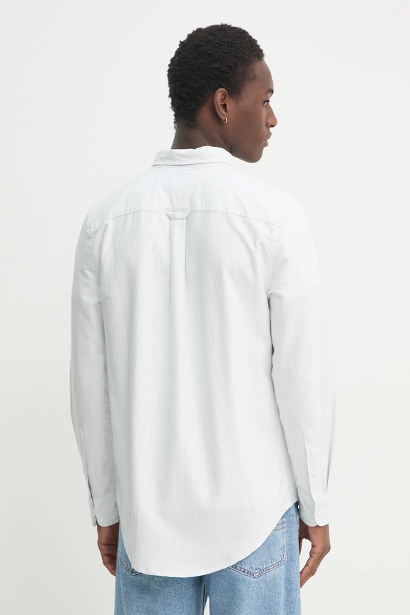 Tommy Jeans koszula bawełniana niebieski DM0DM20668