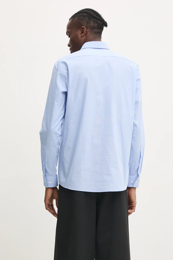 HUGO camicia in cotone blu 50534077