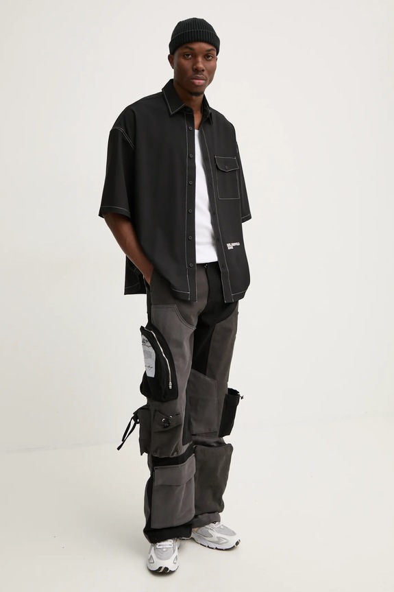 Košile Karl Lagerfeld Jeans A1M16016 černá SS25