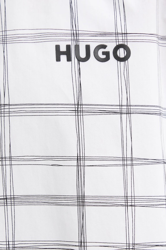 HUGO koszula bawełniana 50534286 biały