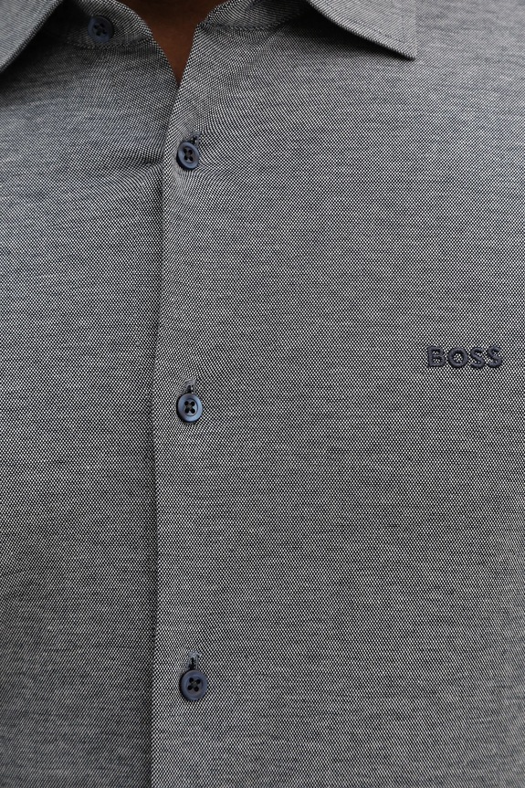 Памучна риза BOSS Orange 50519748 син