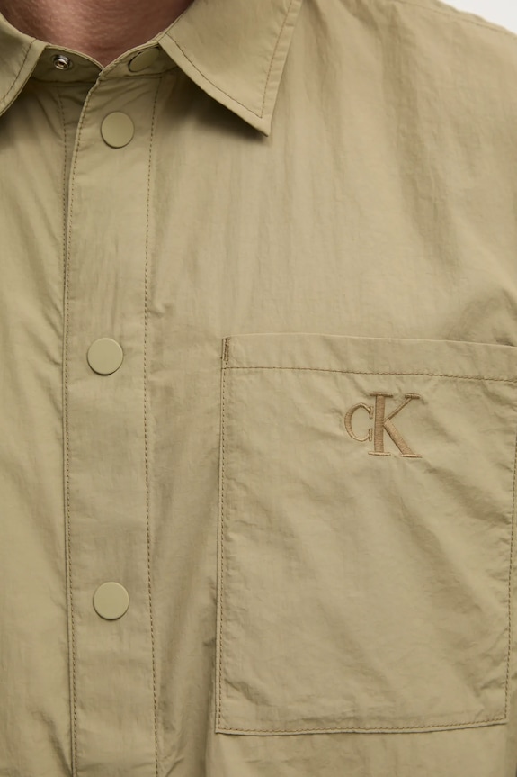 Košile Calvin Klein KM0KM01086 zelená