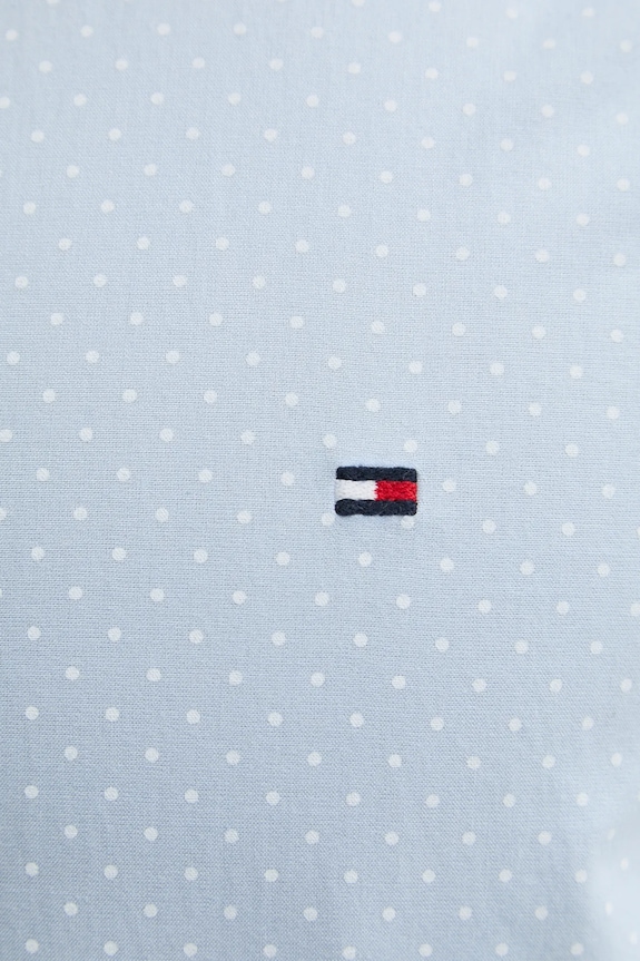 Tommy Hilfiger camasa din bumbac MW0MW37554 albastru