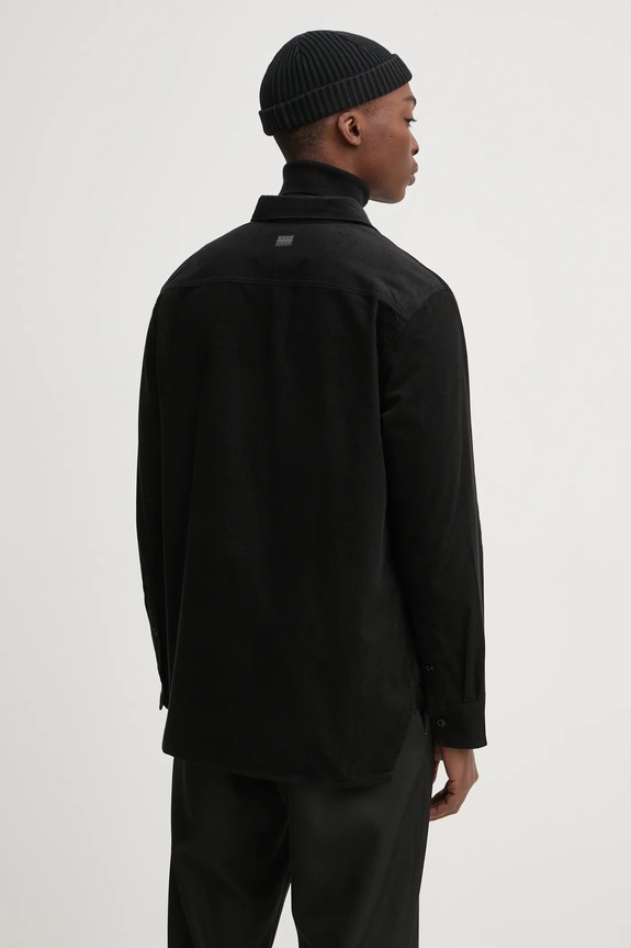 Ruházat G-Star pamut ing D25196.D751 fekete