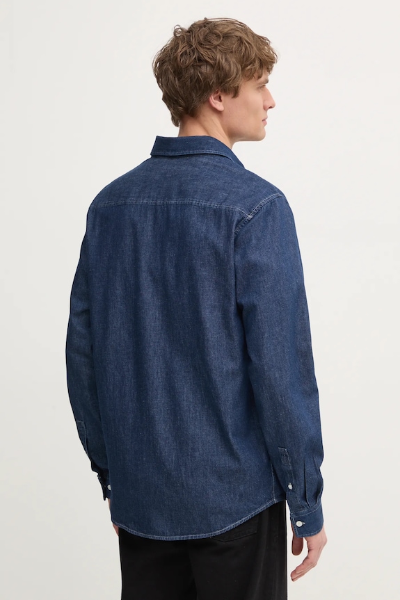 Îmbrăcăminte Samsoe Samsoe camasa jeans M24400042 bleumarin