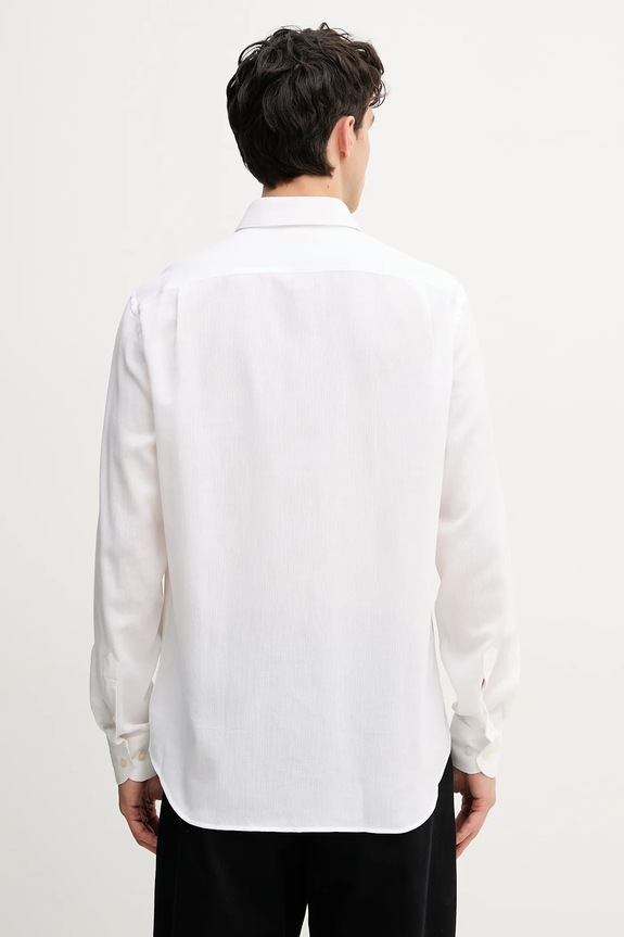 Ρούχα Βαμβακερό πουκάμισο Paul&Shark 25413116CF λευκό