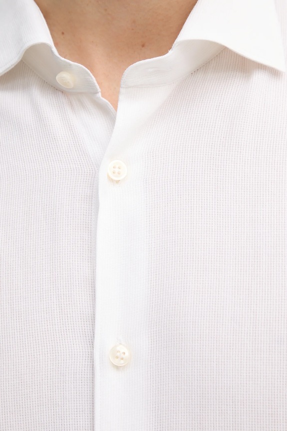 Βαμβακερό πουκάμισο Paul&Shark 25413116CF λευκό