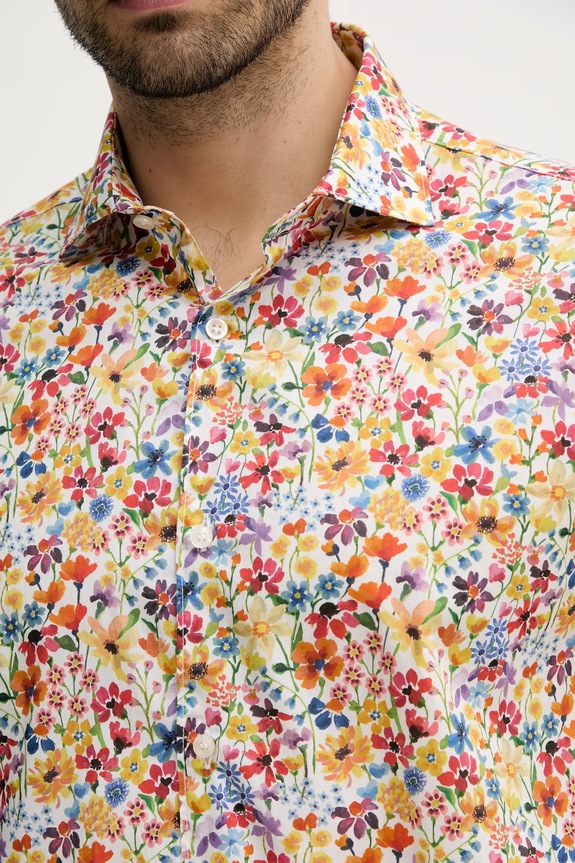 Paul&Shark camasa din bumbac 25413210CF multicolor