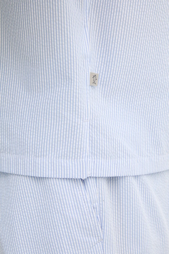 Βαμβακερό πουκάμισο Paul&Shark 25413289 μπλε