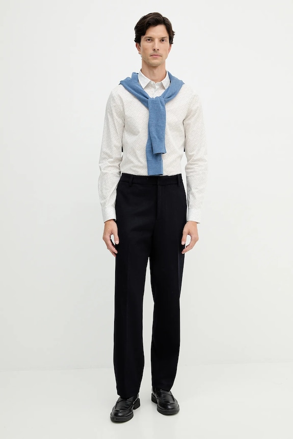Риза Armani Exchange XM000625.AF13184 бял AW25