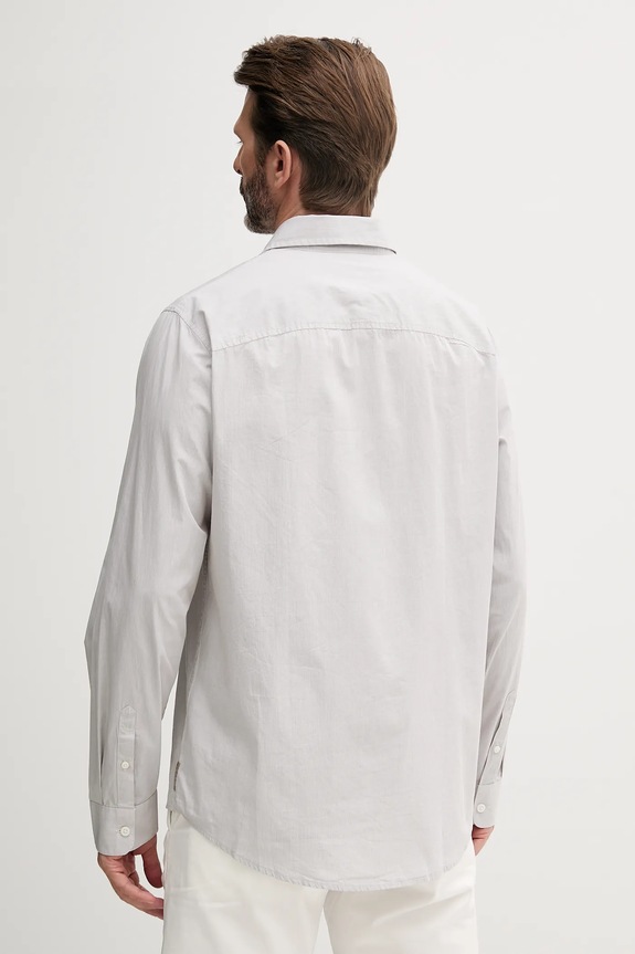 Oblačila Bombažna srajca Armani Exchange XM000445.AF13007 siva