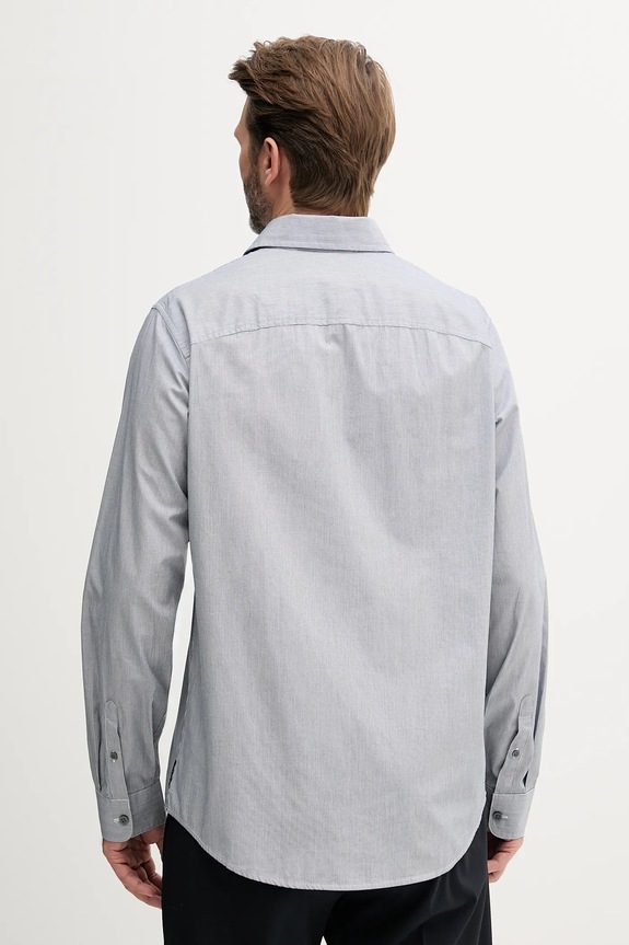 Abbigliamento Armani Exchange camicia in cotone XM000445.AF13007 blu