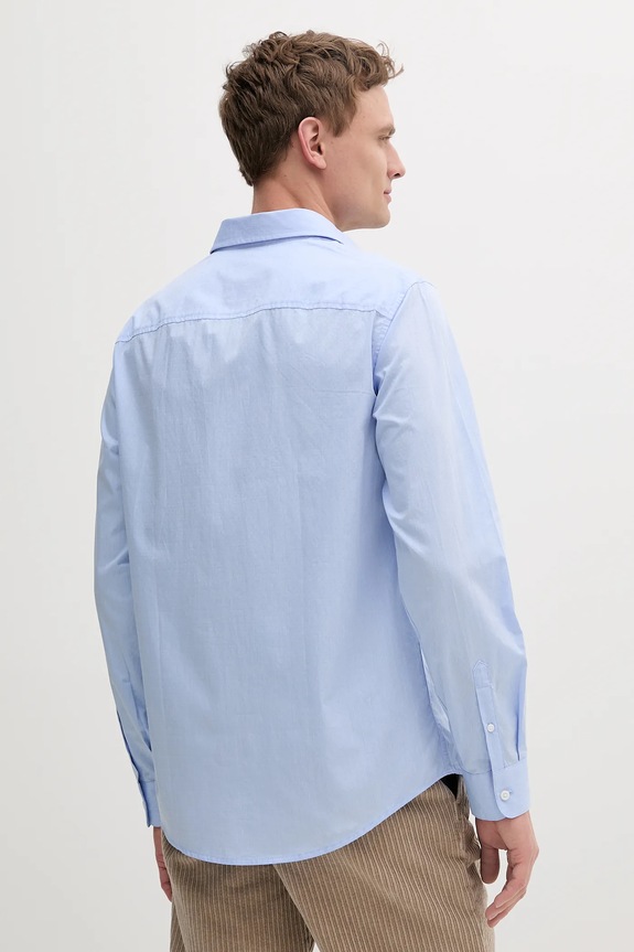 Abbigliamento Armani Exchange camicia in cotone XM000714.AF13207 blu