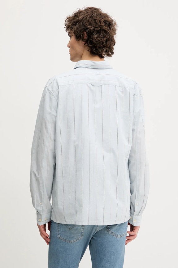 Abbigliamento Marc O'Polo camicia in cotone 5000005910 blu