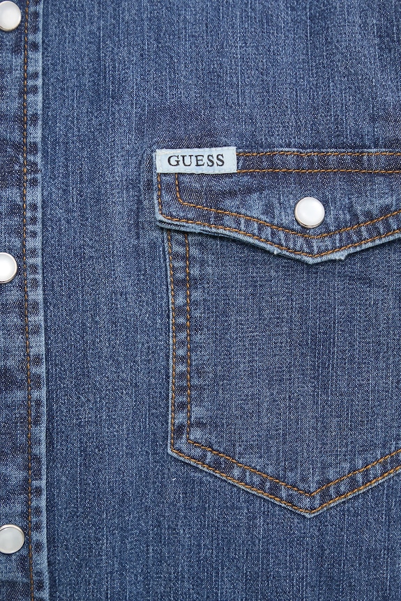 Guess koszula jeansowa TRUCKEE M4YH02.D3PF6 niebieski