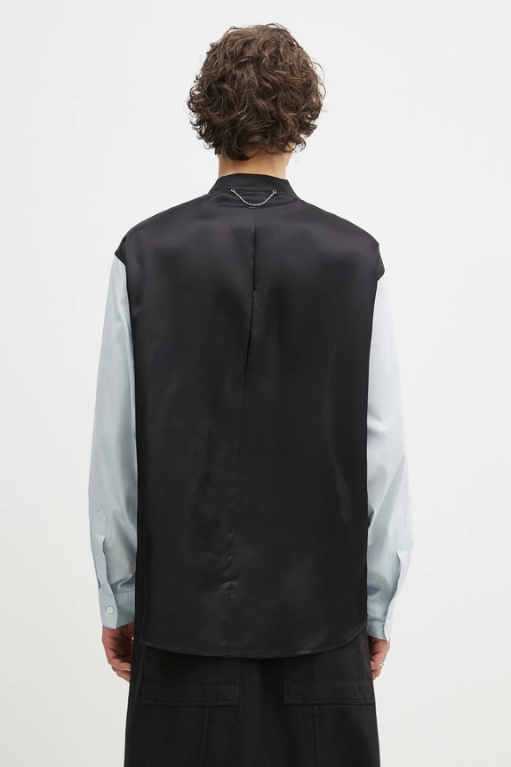 Îmbrăcăminte MM6 Maison Margiela camasa SH0DT0022 albastru