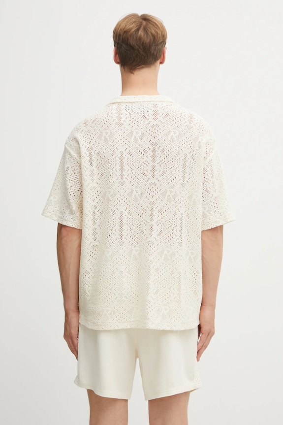 Одяг Сорочка Represent All Over Crochet Shirt MLM3837.26 бежевий